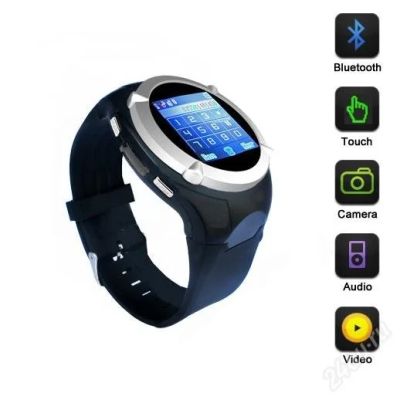 Лот: 2667828. Фото: 1. Мобильный телефон - ЧАСЫ + тач... Другое (смартфоны, связь, навигация)