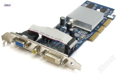 Лот: 560335. Фото: 1. Видеокарта GF FX5200 128Mb/64Bit... Видеокарты
