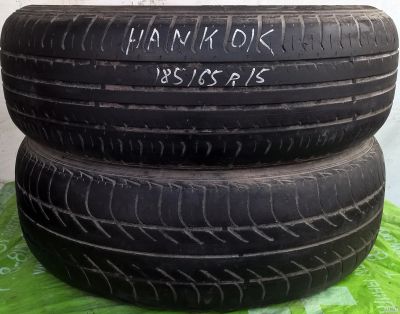 Лот: 13605303. Фото: 1. Шины 185/65 R15 185/65/15 Hankook... Шины