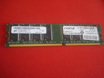 Лот: 3805483. Фото: 1. Оперативная память DDR1 Crucial... Оперативная память