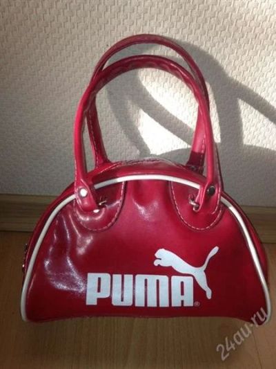 Лот: 2294445. Фото: 1. сумка красная Puma. Сумки
