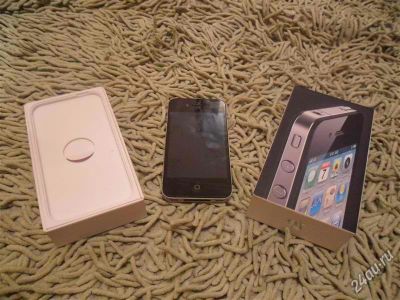 Лот: 2021064. Фото: 1. iphone 4 16gb оригинал freesim. Смартфоны