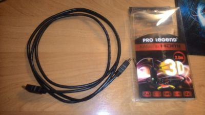 Лот: 6609660. Фото: 1. HDMI кабель Pro Legend. Шлейфы, кабели, переходники