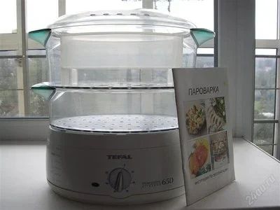 Лот: 1135216. Фото: 1. Пароварка Tefal Steam Cuisine... Кухонная