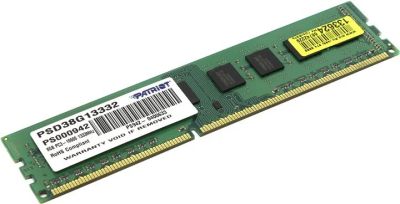 Лот: 10457727. Фото: 1. 8Gb DDR3 Patriot Signature PSD38G13332... Оперативная память