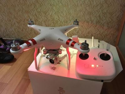 Лот: 10917308. Фото: 1. Dji phantom 3 стандарт. Квадрокоптеры