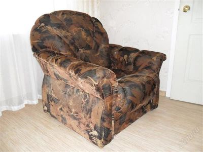 Лот: 1561750. Фото: 1. Мягкая мебель диван+2 кресла. Кресла, пуфы