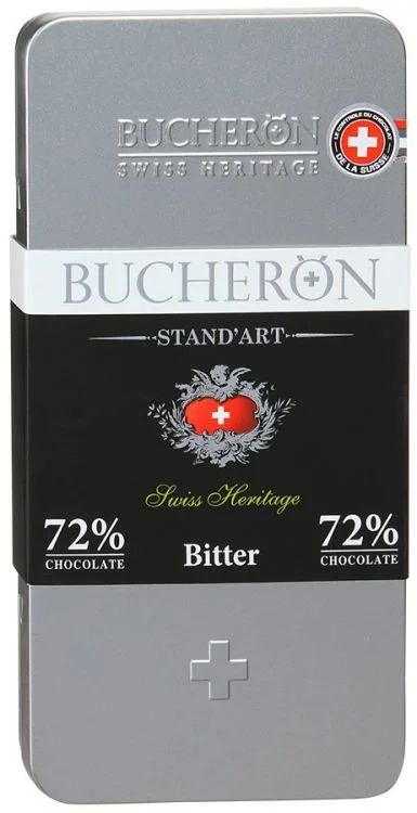 Лот: 15168241. Фото: 1. Шоколад Bucheron горький 72% 100г. Шоколад, конфеты