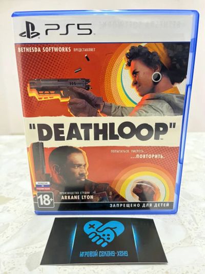 Лот: 19274918. Фото: 1. Deathloop. Лицензионный диск для... Игры для консолей