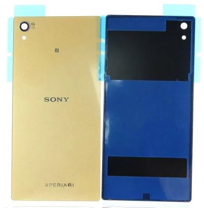 Лот: 25331281. Фото: 1. Задняя крышка для Sony E6853 Золото. Корпуса, клавиатуры, кнопки