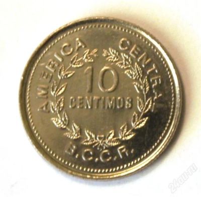 Лот: 2729912. Фото: 1. Коста Рика. 10 сентимо 1979 г... Америка