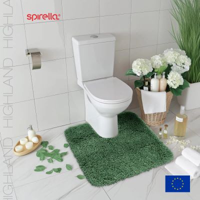 Лот: 24942354. Фото: 1. Коврик для туалета Spirella Highland... Аксессуары для ванной