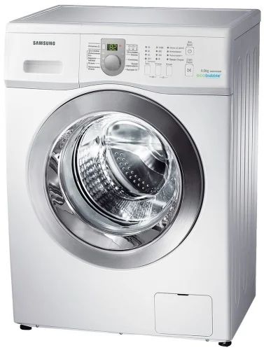 Лот: 4701645. Фото: 1. Стиральная машина samsung WF60F1R1W2W... Стиральные машины