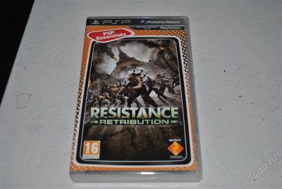 Лот: 2417132. Фото: 1. Игра для PSP Resistance. Игры для консолей