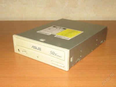 Лот: 157187. Фото: 1. CD ROM ASUS 50x. Приводы CD, DVD, BR, FDD
