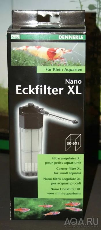 Лот: 19831135. Фото: 1. Фильтр Dennerle Nano Clean Eckfilter... Оборудование
