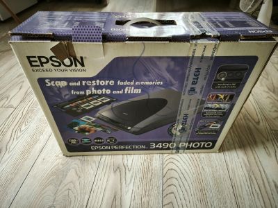 Лот: 25637070. Фото: 1. Сканер Epson perfection 3490 новый. Картриджи, расходные материалы