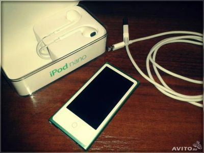 Лот: 3598156. Фото: 1. apple ipod nano 7 16 gb. Плееры