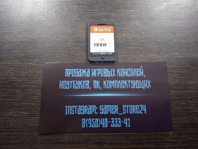 Лот: 16960371. Фото: 1. FIFA 19. Оригинальный картридж... Игры для консолей