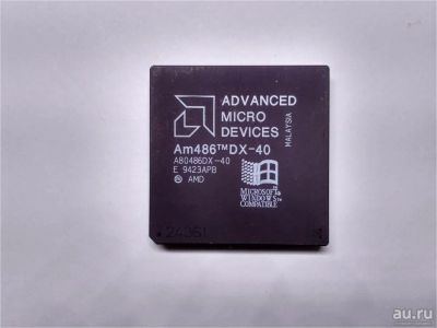 Лот: 8953004. Фото: 1. Процессор Am486DX-40. Процессоры