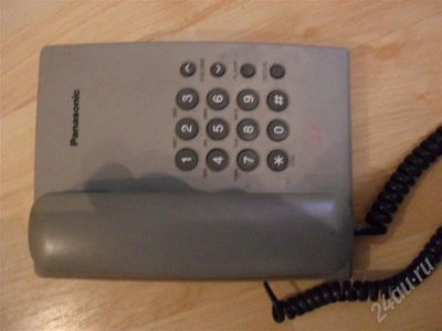 Лот: 653289. Фото: 1. телефон стационарный Panasonic. Проводные телефоны