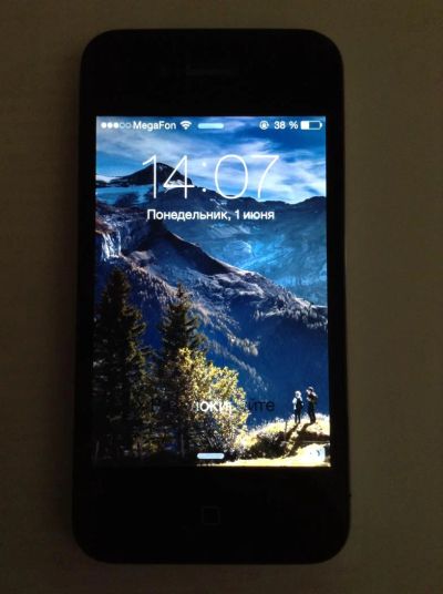 Лот: 5628263. Фото: 1. Apple iPhone 4 8 Gb Black | Айфон... Смартфоны