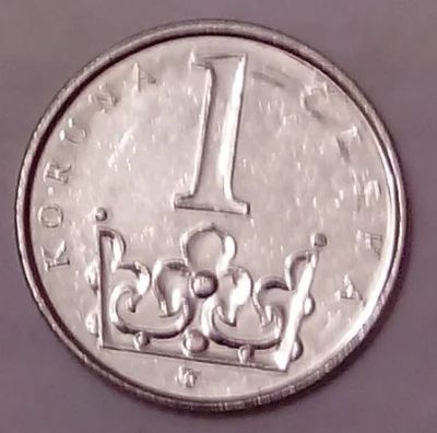 Лот: 5433168. Фото: 1. 1 крона Чехия. Европа