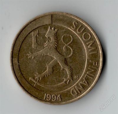 Лот: 978269. Фото: 1. Финдляндия. 1 MARK. Европа