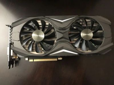 Лот: 11959269. Фото: 1. Видеокарта Zotac GeForce GTX 1080... Видеокарты