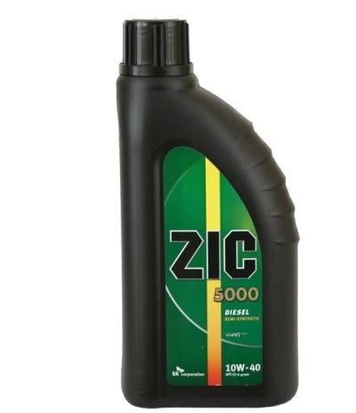 Лот: 4759342. Фото: 1. ZIC 5000 10w40 CI-4, 1л п/с дизель. Масла, жидкости
