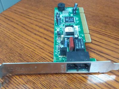 Лот: 12766593. Фото: 1. Модем D-Link (PCI). Платы расширения, контроллеры, доп. порты