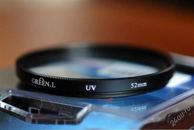 Лот: 775573. Фото: 1. Светофильтр ультрафиолетовый Green... Светофильтры