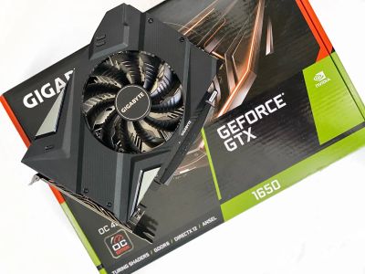 Лот: 18881349. Фото: 1. Gigabyte GeForce GTX 1650 D6 OC... Видеокарты