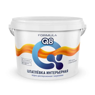 Лот: 24085576. Фото: 1. Шпатлевка Formula Q8, акриловая... Смеси, шпатлевки, цемент