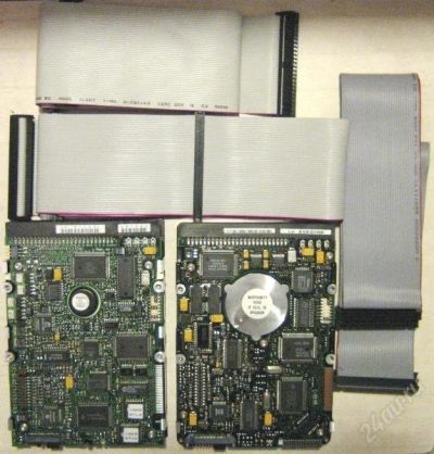 Лот: 139629. Фото: 1. SCSI 50 pin (2xHDD 2,1Gb + 2x... Жёсткие диски (HDD)