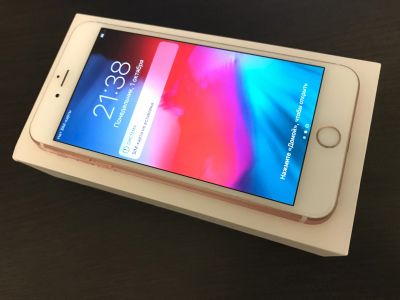 Лот: 12236163. Фото: 1. Apple iPhone 6s Plus Rose Gold... Смартфоны