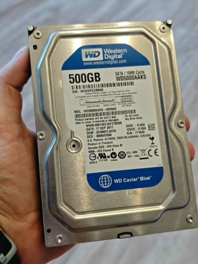 Лот: 25638883. Фото: 1. Жесткий диск 500Gb HDD 3.5" Western... Жёсткие диски (HDD)