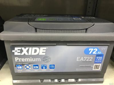 Лот: 13211508. Фото: 1. Аккумулятор Exide premium 72 а... Аккумуляторы