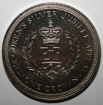 Лот: 3854903. Фото: 1. 1 крона 1977 год. Остров Мэн... Великобритания и острова