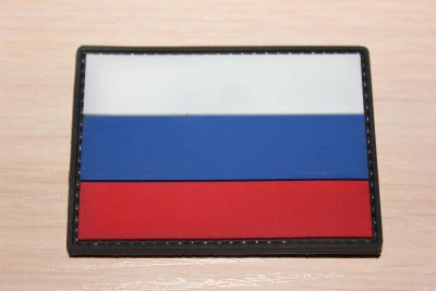 Лот: 2332764. Фото: 1. Нашивка "Флаг РФ" большой, на... Другое (военно-спортивные игры)