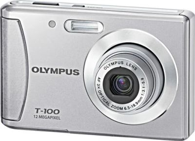 Лот: 7440609. Фото: 1. Фотоаппарат Olimpus T-100. 12... Цифровые компактные