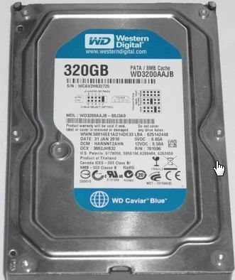 Лот: 6055916. Фото: 1. Новый Жесткий диск IDE 320Gb WD3200AAJB... Жёсткие диски (HDD)