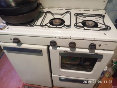 Лот: 17391630. Фото: 1. Газовая плита + балон. Плиты, духовые шкафы, варочные поверхности