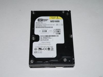 Лот: 18089219. Фото: 1. IDE 160Gb Western Digital WD1600. Жёсткие диски