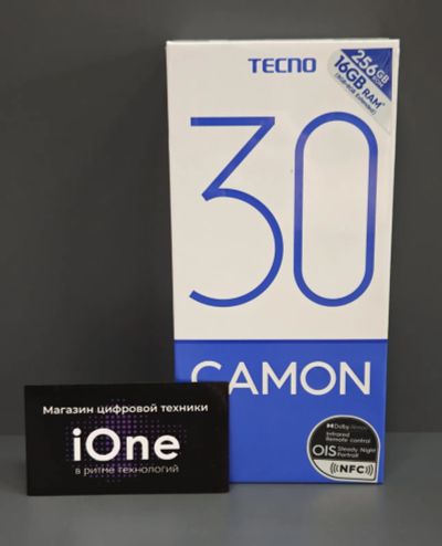 Лот: 23360200. Фото: 1. Tecno Camon 30 8/256Gb Black... Смартфоны