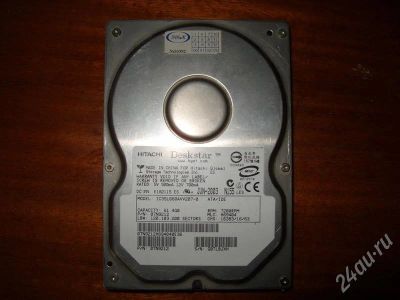 Лот: 270801. Фото: 1. Винт Hitachi 60GB. Жёсткие диски (HDD)