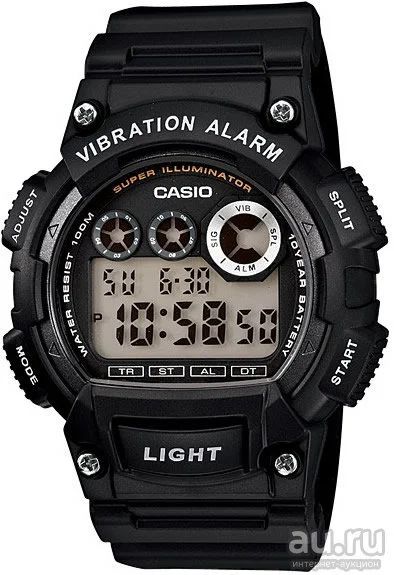 Лот: 12882278. Фото: 1. Мужские часы CASIO W735H1A. Оригинальные наручные часы