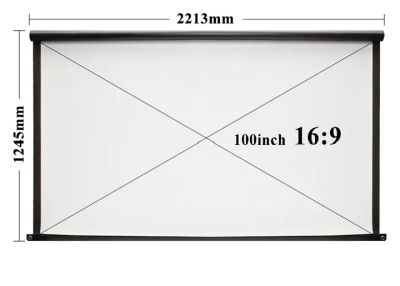 Лот: 16916344. Фото: 1. Экран проектора 100 дюймов 16... Проекторы