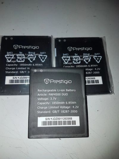 Лот: 10943453. Фото: 1. prestigio pap4500 акб новый.магазин... Аккумуляторы