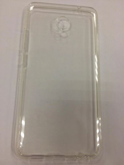 Лот: 9564726. Фото: 1. Чехол Meizu E Силикон Прозрачный... Чехлы, бамперы